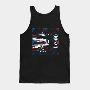 e46 silhouette color sketch Tank Top